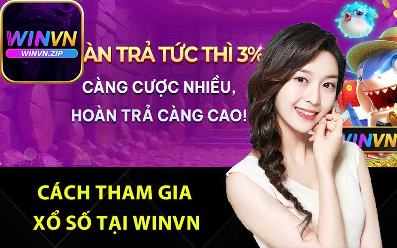 Cách tham gia xổ số tại Winvn