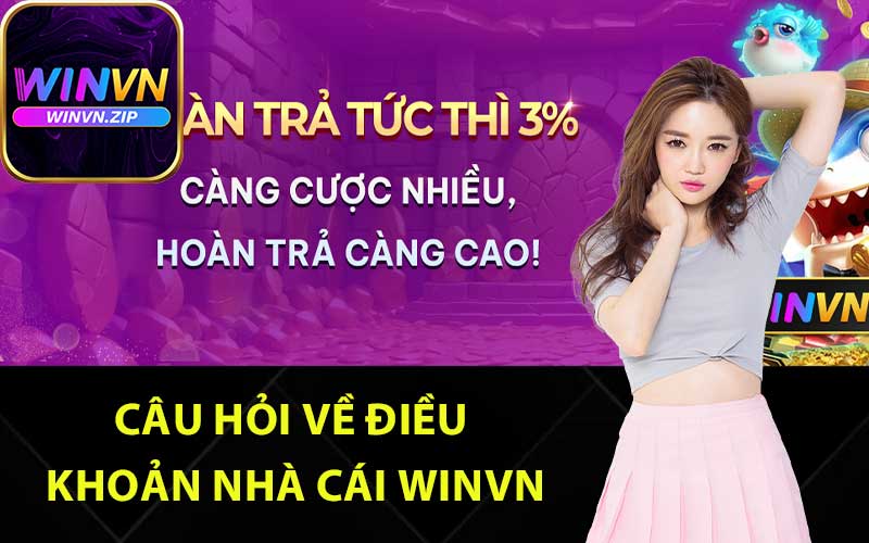 Câu hỏi về điều khoản nhà cái Winvn